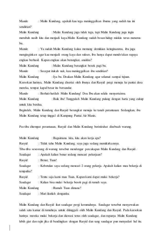 naskah drama teater malin kundang